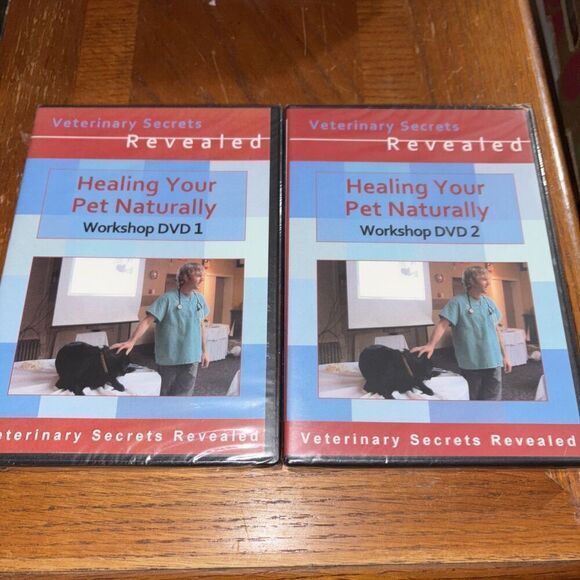 New! Healing Your Pet Naturally Workshop - 2 DVDs - Veterinary Secrets Revealed - Picture 1 of 2
